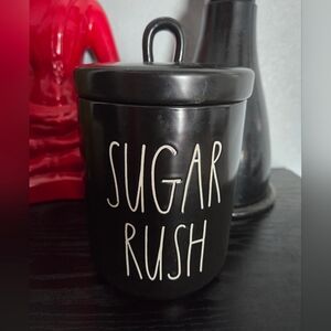 Rae Dunn Black Sugar Rush Canister